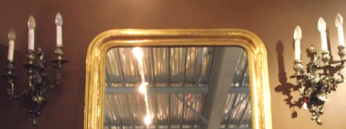 wonderful pair of french plated wall sconces